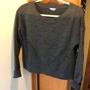 Dark Gray sweater.